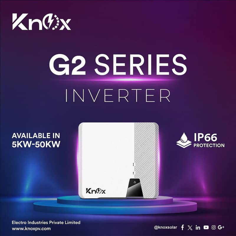 knox Hybrid Ongrid Inverter 4kw, 6kw, 8kw, 10kw, 15kw, 20kw 11