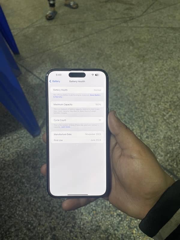 iphone 15 pro max 256 GB 6