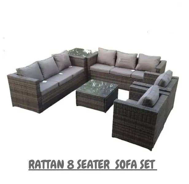 Garden chairs/rattan sofa sets/dining tables/UPVC outdoor furniture 3