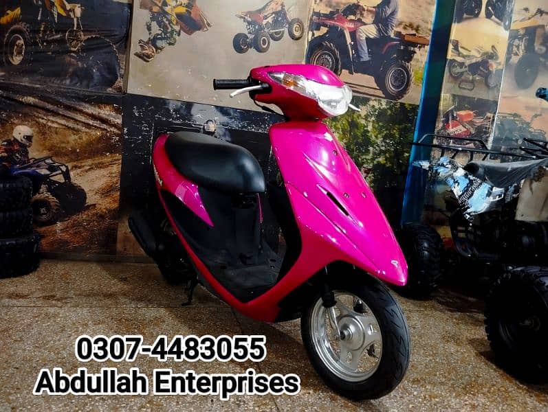 Reconditioned Japanese Address V 50 G model 49cc Scooty for sale . 2