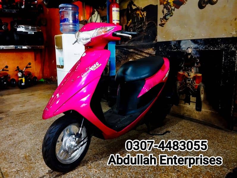 Reconditioned Japanese Address V 50 G model 49cc Scooty for sale . 8