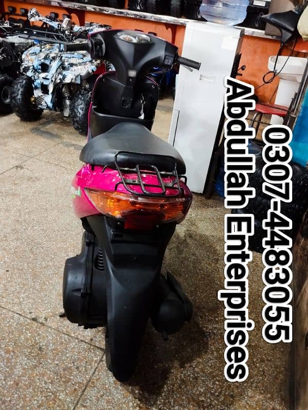 Reconditioned Japanese Address V 50 G model 49cc Scooty for sale . 9