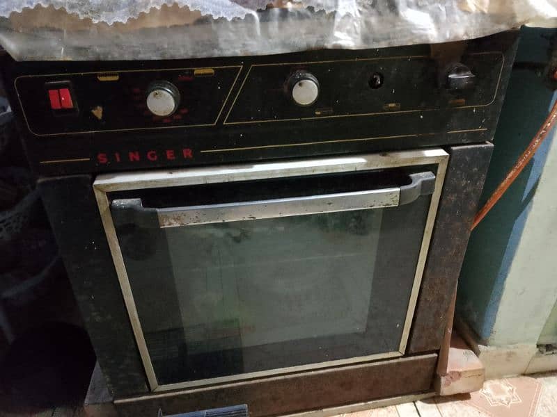 Singer Burner + Gas Oven 1