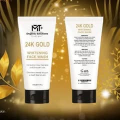 face wash/ anti acne face wash/ 24k gold whitening face wash