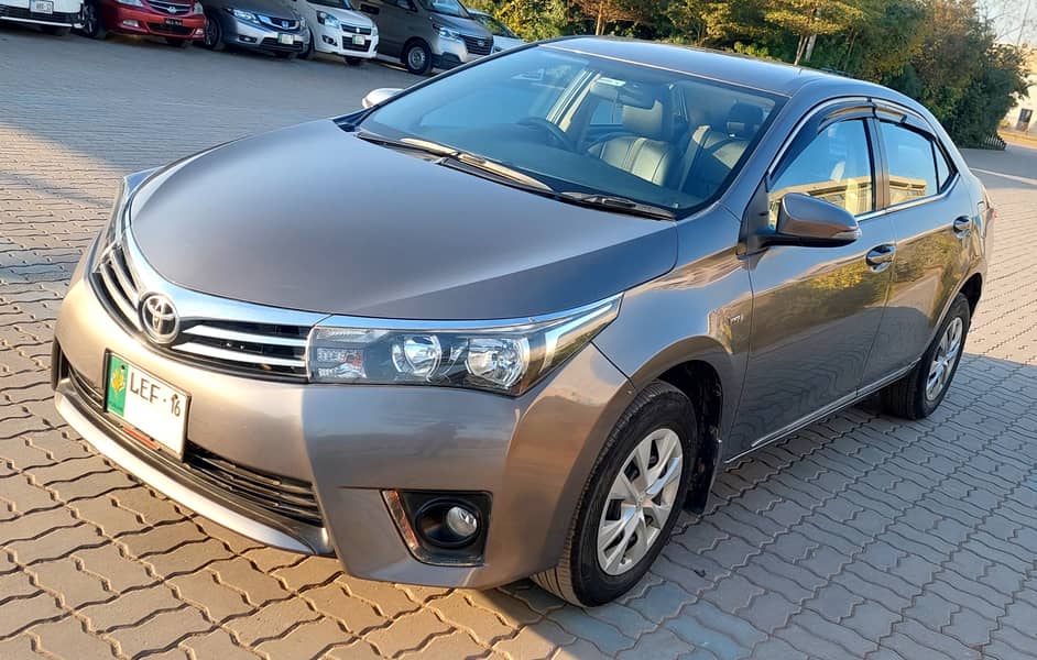 Toyota Corolla GLI Gunmetal 2016 0