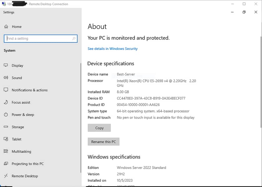 Windows VPS/RDP Full Private & Secure Dedicated Fresh IP 2