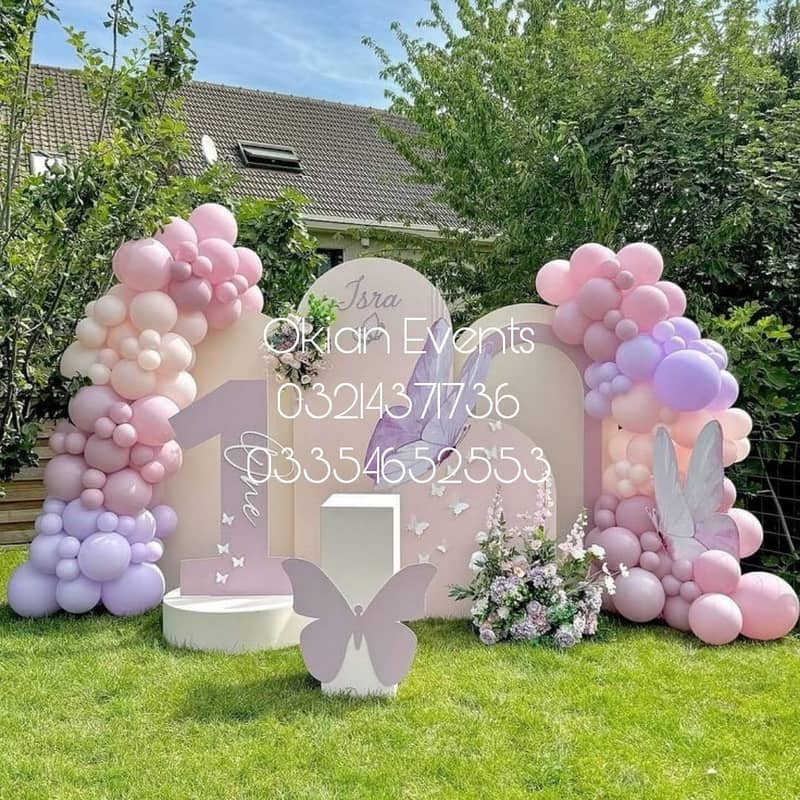 Birthday party//Light Decor,Event planner ,Flower Decore,bridal shower 4