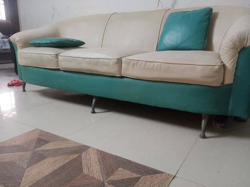 8 sitter sofa set. Just for Rs 25,000 & + Sofay k new cover set 6000 . 2