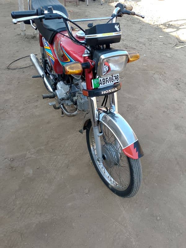 Honda cd70 2019 model 20 ka number lga Howa h engine blkl new h 0