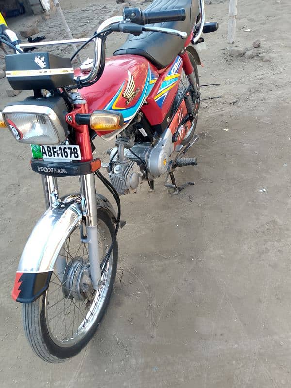 Honda cd70 2019 model 20 ka number lga Howa h engine blkl new h 1