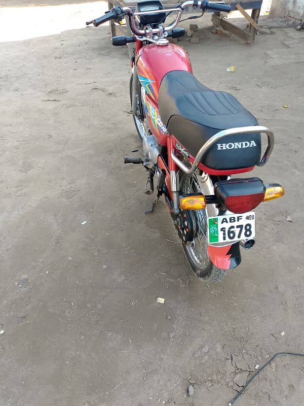 Honda cd70 2019 model 20 ka number lga Howa h engine blkl new h 4