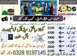 Work visa /Job Available / Job/Jobs /Jobs in Saudi Arabia /need Staff