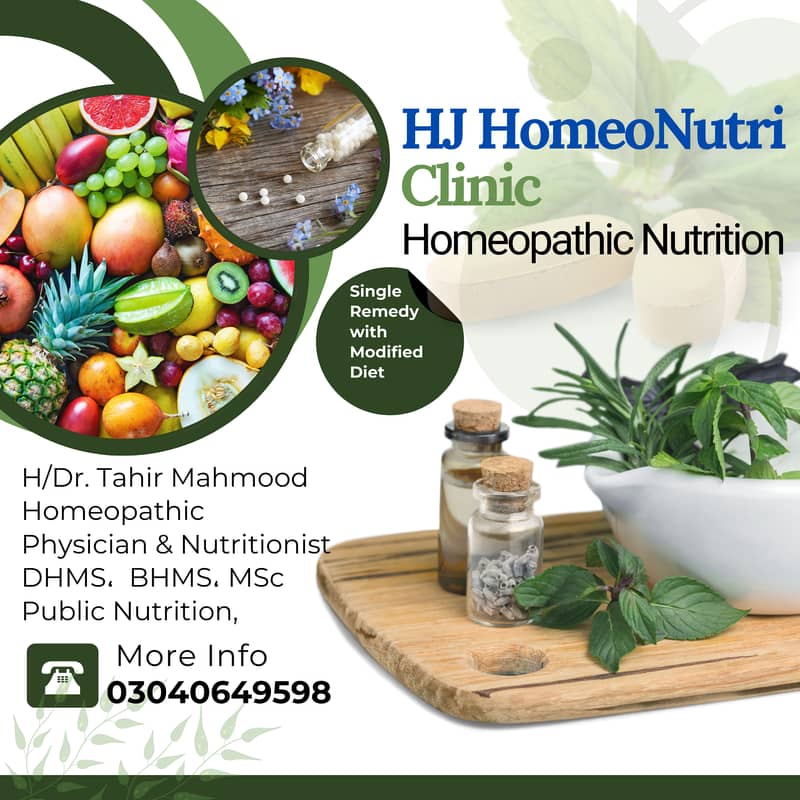 Nutritionist / Homeopaty / Nutrition expert / Homeopathic Physician 0