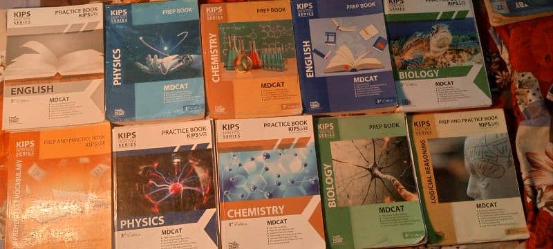 Kips mdcat books (All course) 2