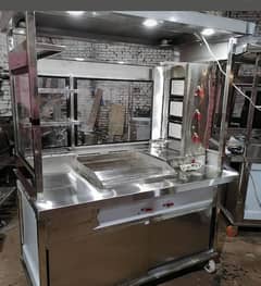 Burger counter / shawarma counter / kitchen/hot plate