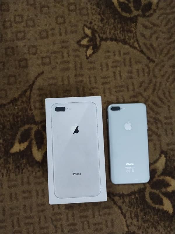 Apple iPhone 8 Plus PTA Approved official white colour 1