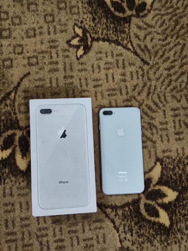 Apple iPhone 8 Plus PTA Approved official white colour 6