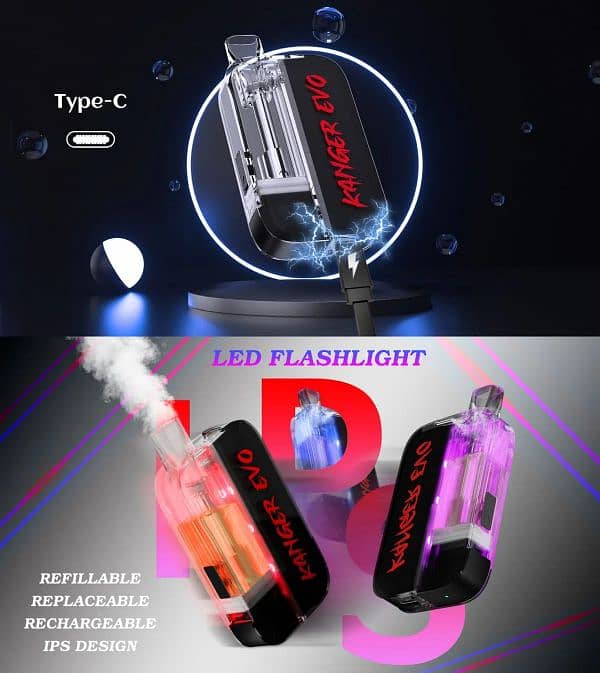 High Smoking Vape Refillable Or Rechargeable 7