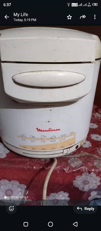 deep fryer moulinex 0