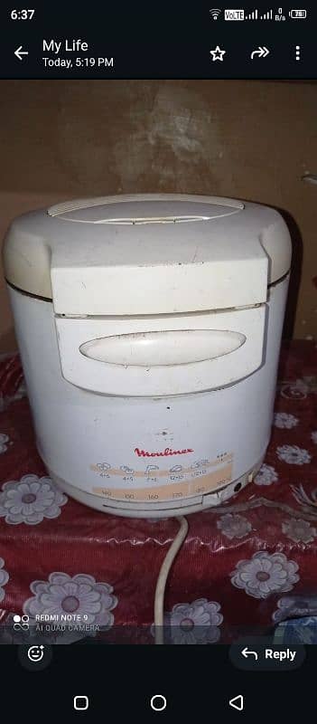 deep fryer moulinex 1