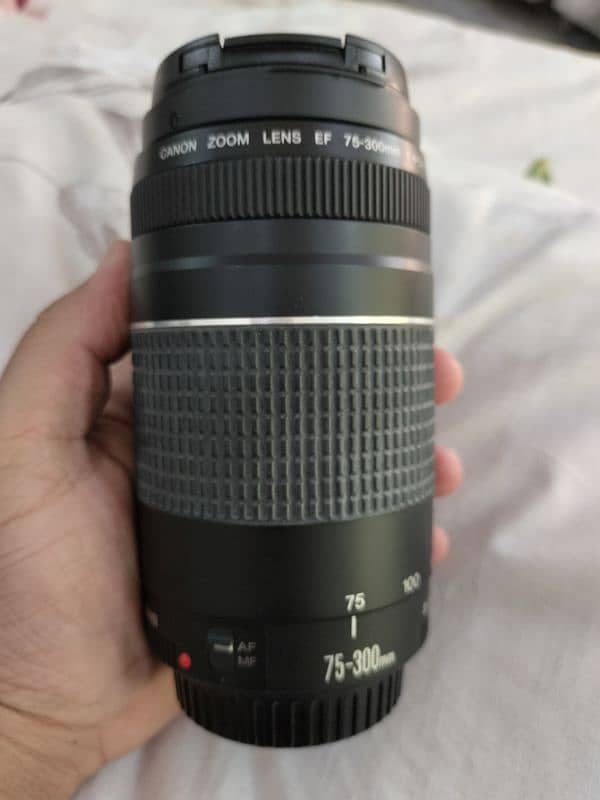 Canon EF 75-300mm f/4-5.6 III Lens 0