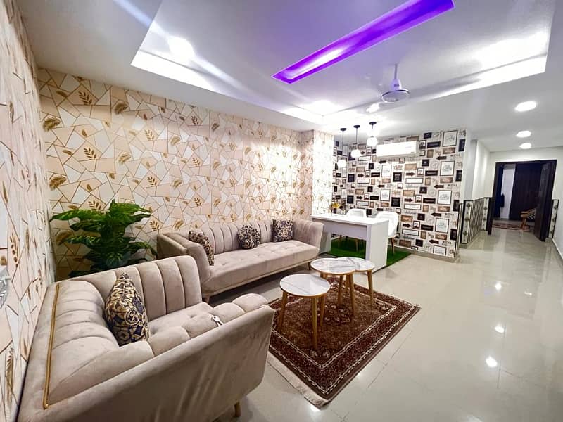 One bedroom furnished apartment for rent in phase 4 civic centre bahria town rawalpindi 10