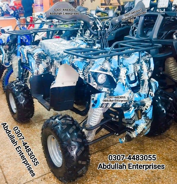 Medium size 110cc Hunter Jeep  model atv quad bike for sale deliver pk 2