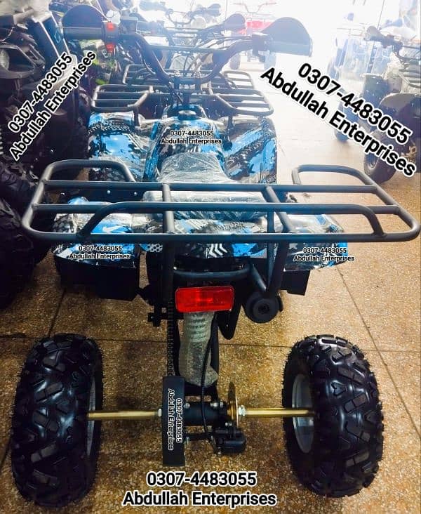 Medium size 110cc Hunter Jeep  model atv quad bike for sale deliver pk 5