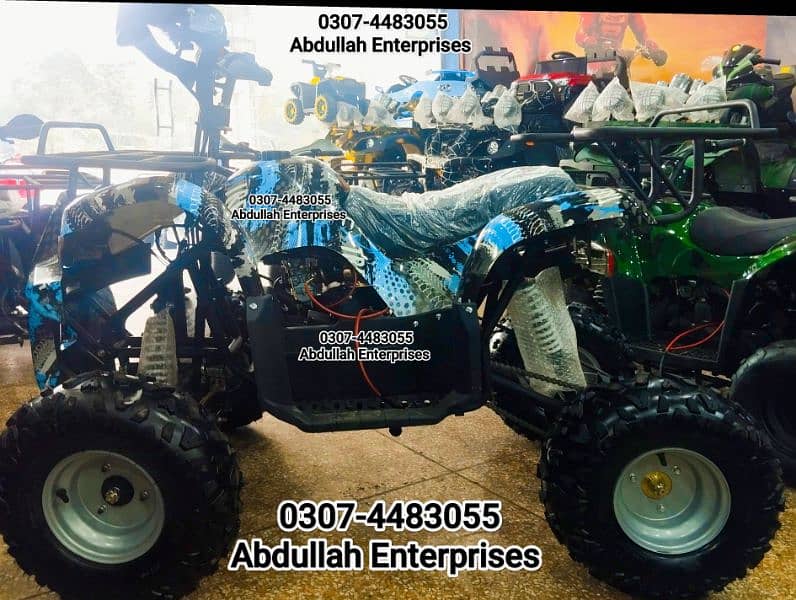 Medium size 110cc Hunter Jeep  model atv quad bike for sale deliver pk 6