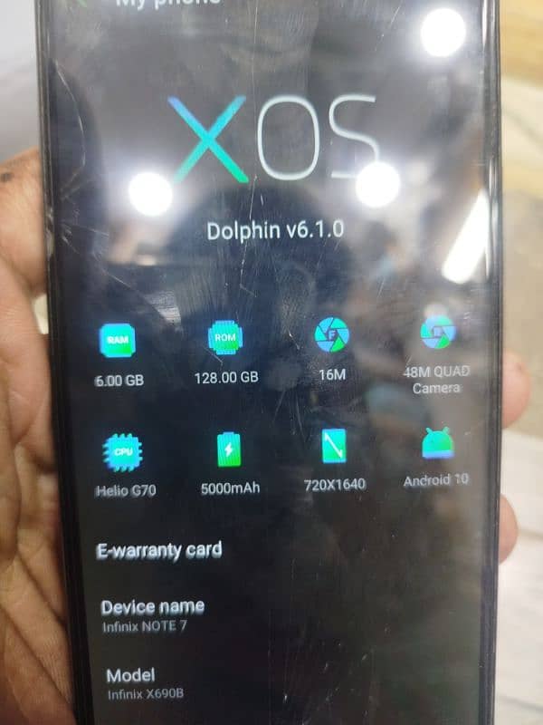 Infinix note 7 6,128 All OK Dual sim 10