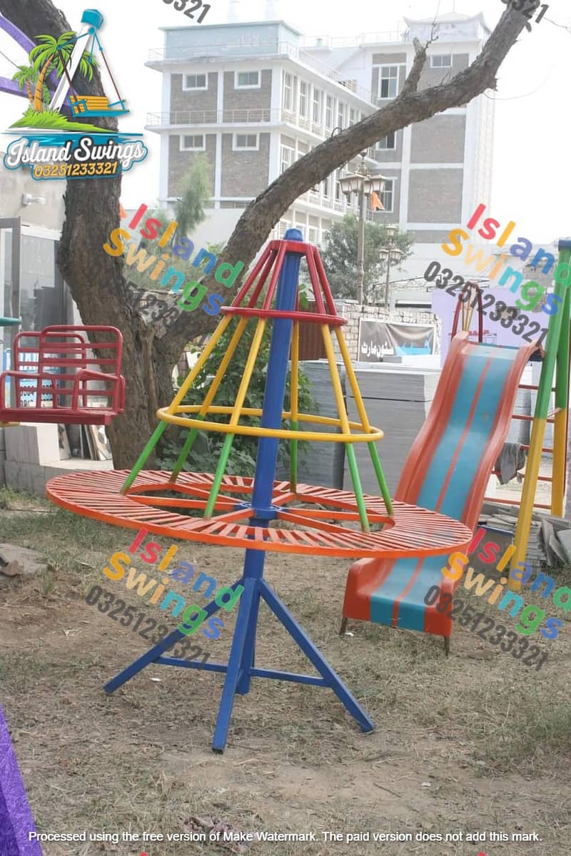 Seesaws|jhula/Spring rider/jungle gym/gazebo/wall climbing |token ride 1