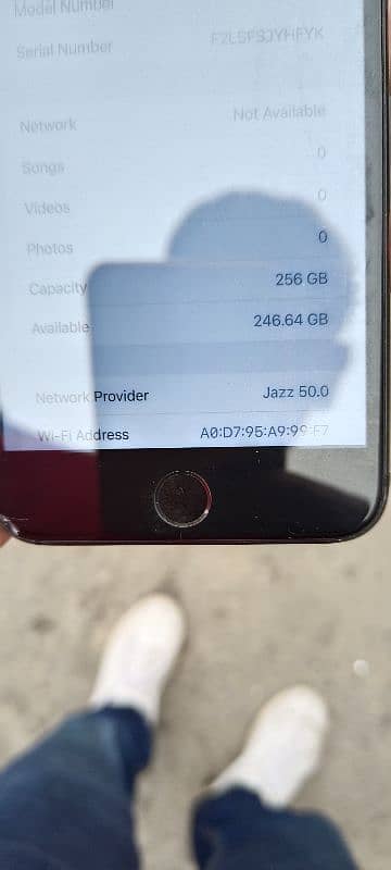 Iphone 7+ 256gb pta approved all ok urgent sale rate final need cash 1