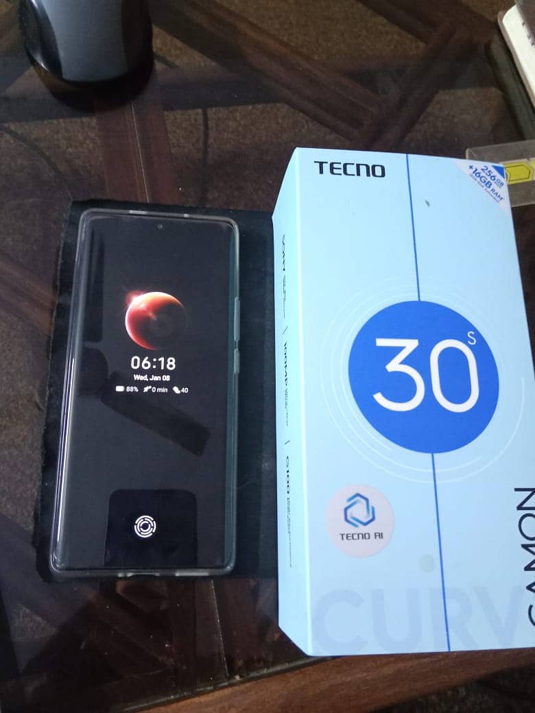 Tecno CAMON 30S 256+16GB 10/10 3