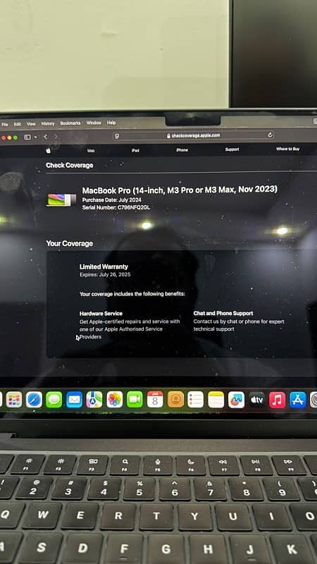 Apple MacBook PRO M3 PRO CHIP 8