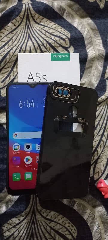 OPPO A5s 3gb/ 32gb with box charger original good condition 2