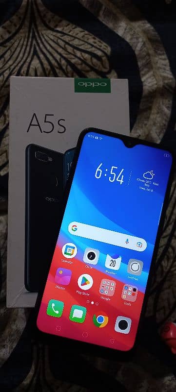 OPPO A5s 3gb/ 32gb with box charger original good condition 9