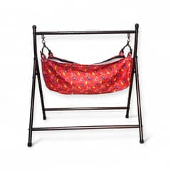 Folding Jhula Steel Cradle with Net Cloth