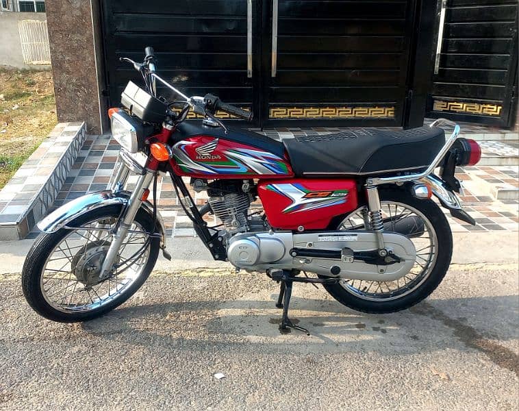 Honda CG 125 sticker 2023 (Exchange Honda CD 70 model 2025 ) 0