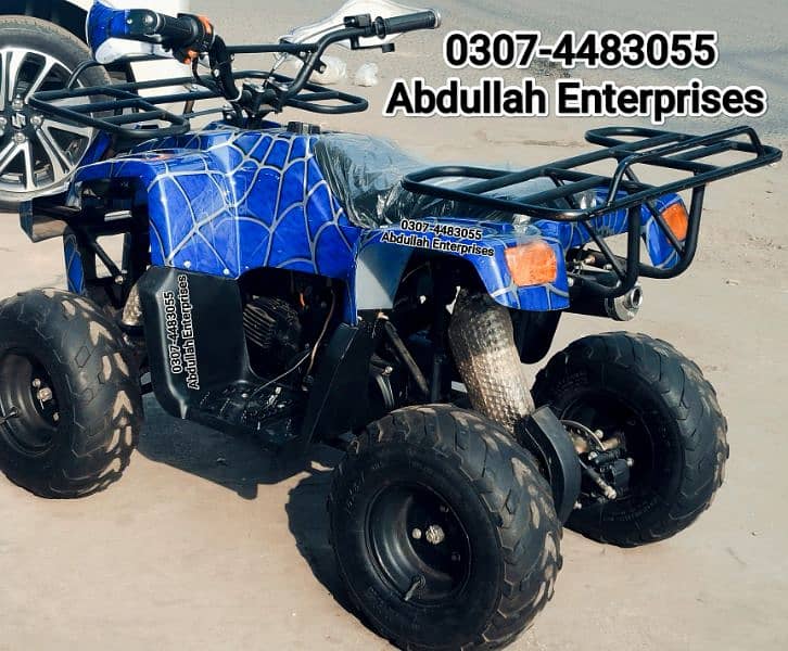 Low cost 110cc fully reconditioned 7no. Dubai import ATV Quad Bike . 2