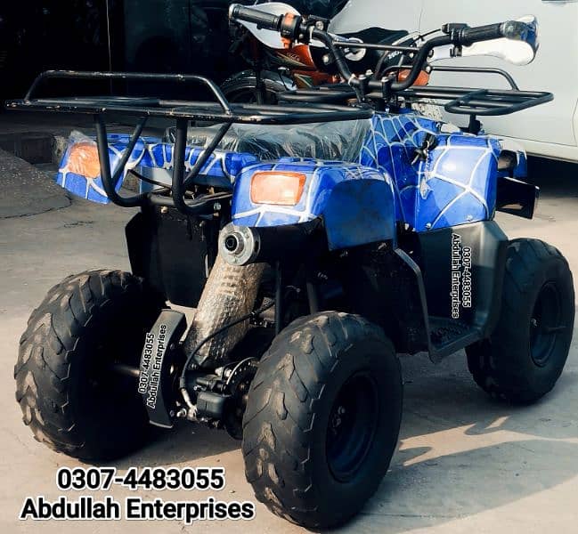 Low cost 110cc fully reconditioned 7no. Dubai import ATV Quad Bike . 3