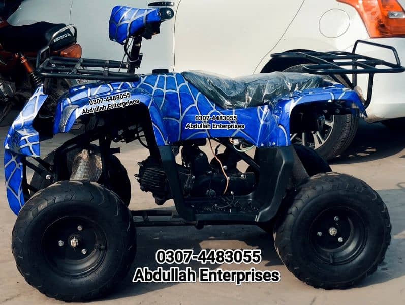 Low cost 110cc fully reconditioned 7no. Dubai import ATV Quad Bike . 6