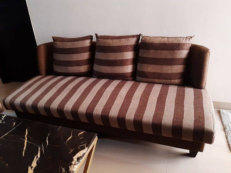 5 Seater Sofa Set, Tables Urgent Sale 3