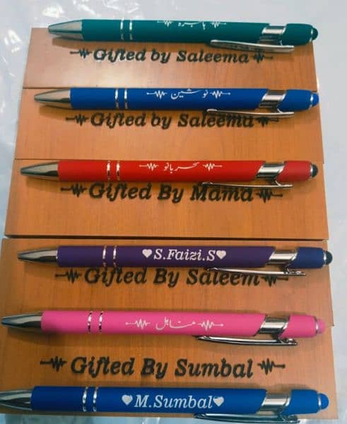 CUSTOMIZED GELL PEN WITH YOUR  NAME 3