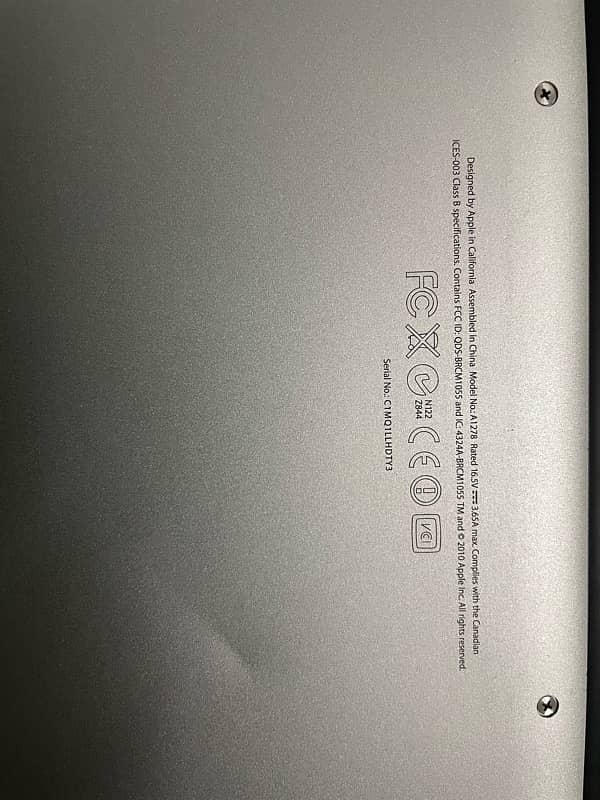 Apple MacBook Pro Mid 2012 3