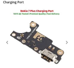 Nokia 7 plus charging port