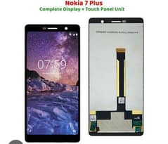 Nokia 7 plus orgnal use LCD panel + touch unit