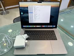 16 inch Macbook pro m1 , 16 gb ,512 gb with Original 140w