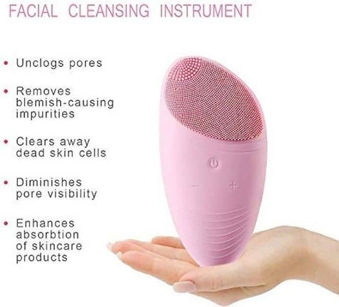 rechargeable waterproof facial cleansing 3