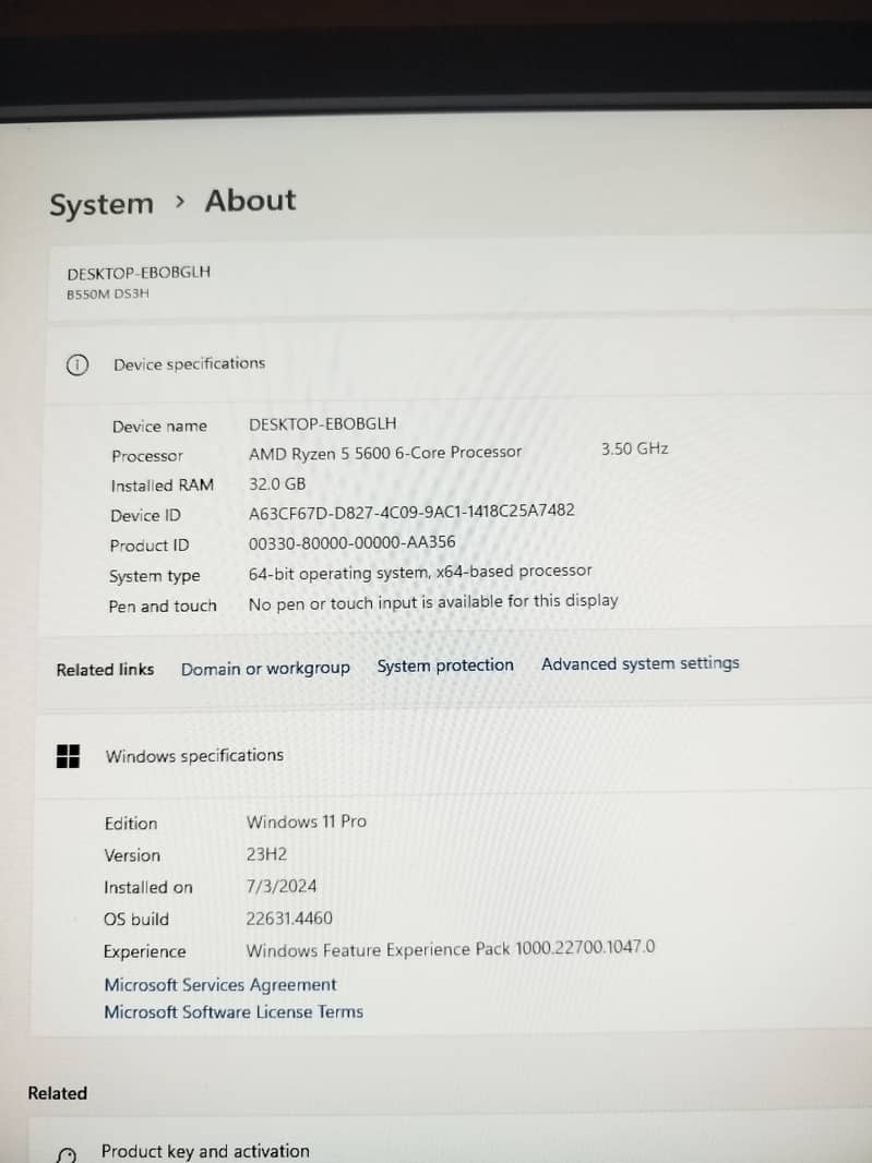 Gaming pc Ryzen 5 5600 4