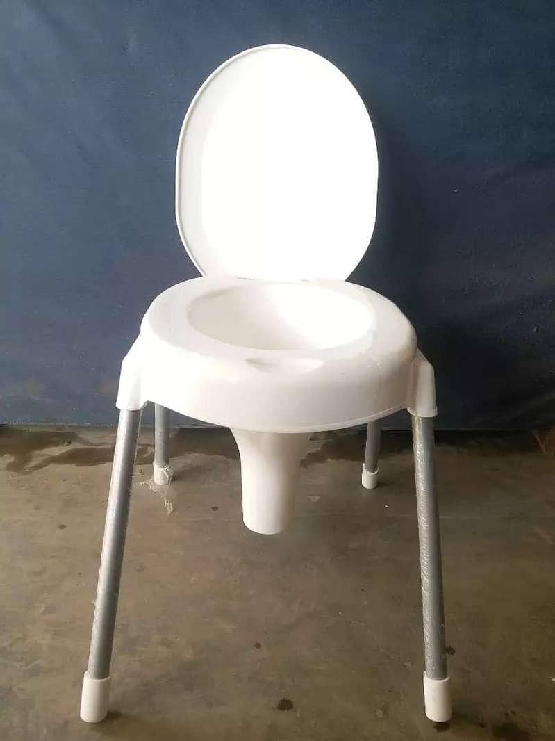 Cammode Chair with Heavy Quality Material - for old and injured Peple 1